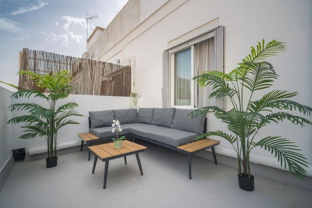 Atico Ispal Con Terraza En Centro Sevilha Exterior foto